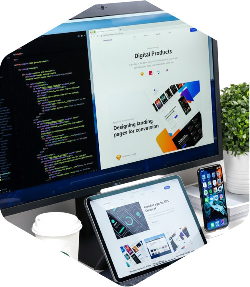 Illustration du design responsive